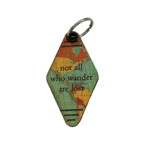 Keychain - Not all who wander are lost