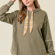 Load image into Gallery viewer, Doe &amp; Rae - PLAID STRAP HOOD
