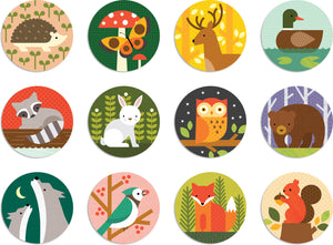 Matching Game - Forest Animals
