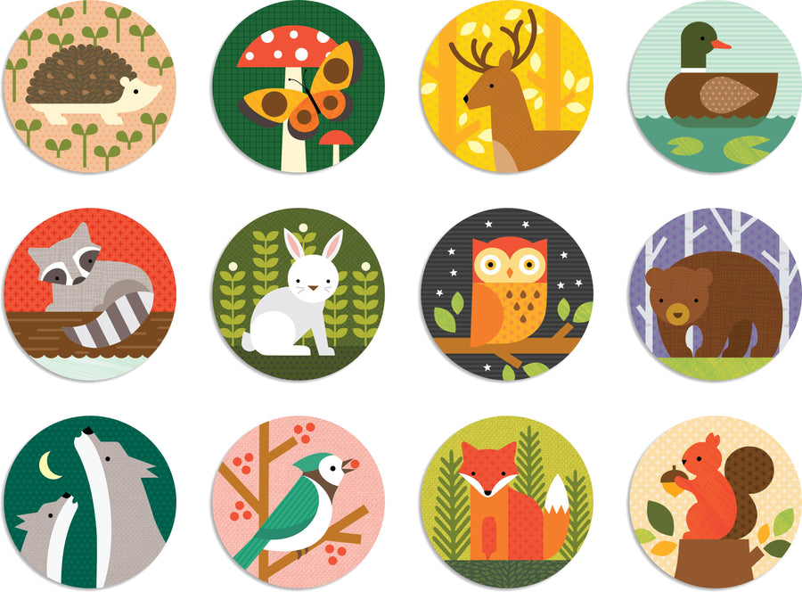 Matching Game - Forest Animals