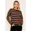 Load image into Gallery viewer, STACCATO - Honeycomb Striped Sweater
