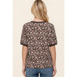 Load image into Gallery viewer, STACCATO - SS Floral Jersey Top
