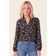 Load image into Gallery viewer, STACCATO - Frilled Split Neck Top
