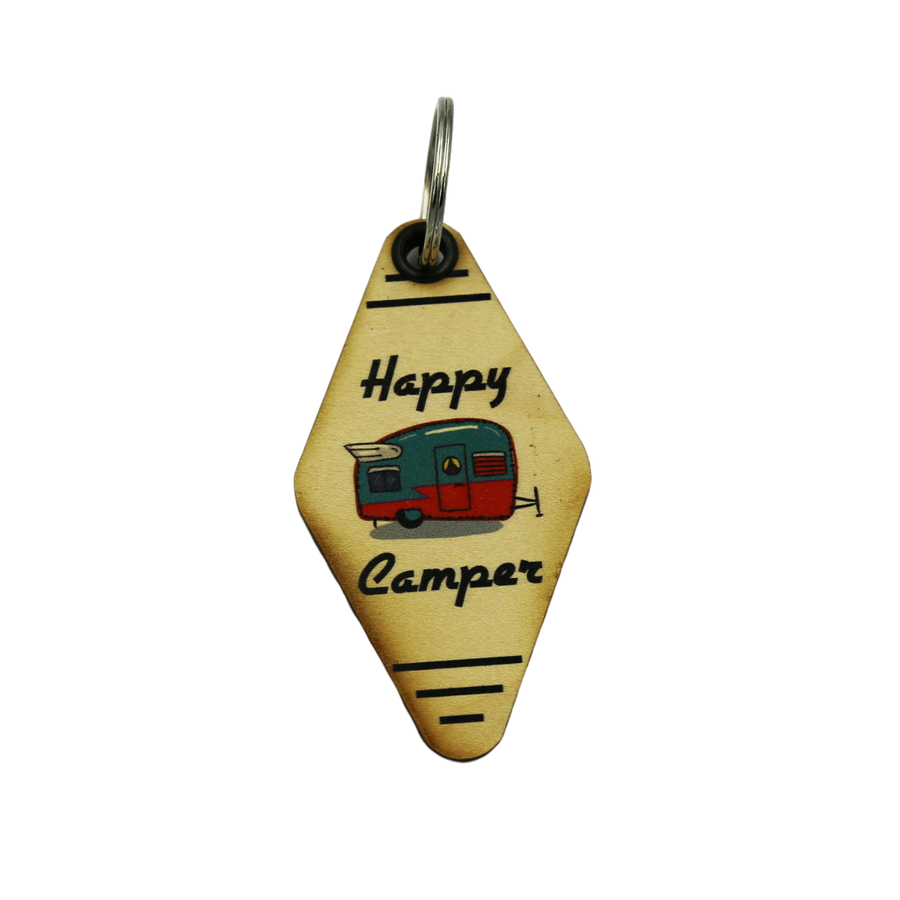 Keychains - Happy Camper