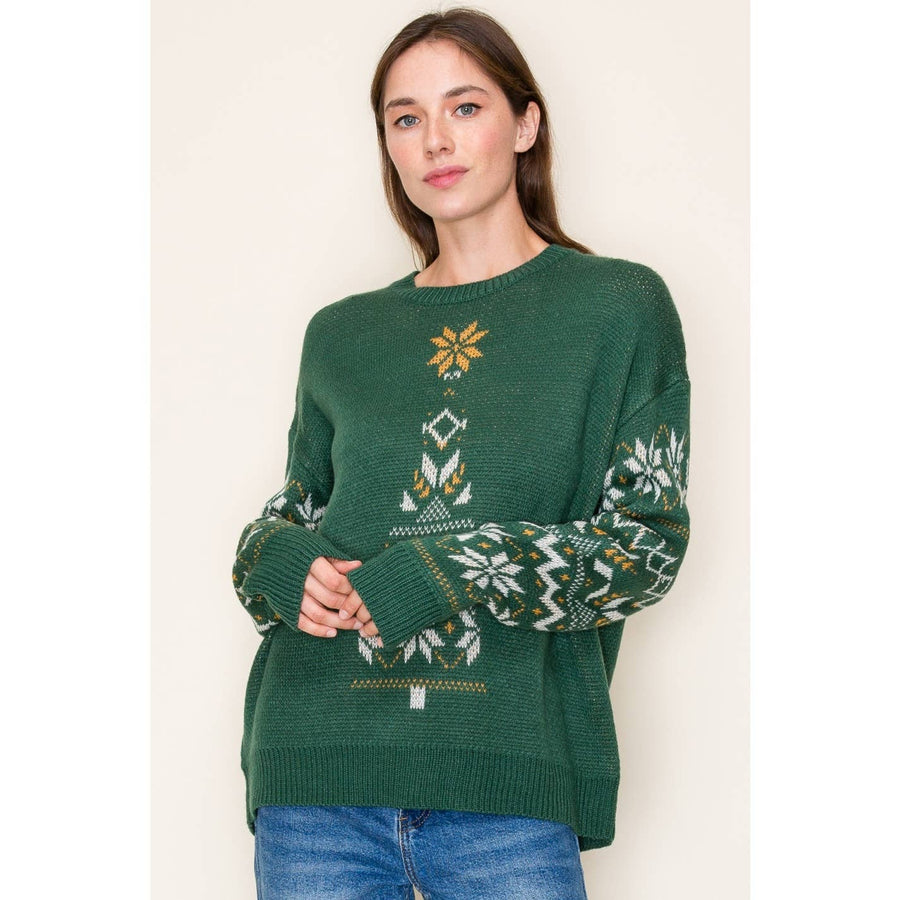 CHRISTMAS Tree Sweater