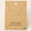 Load image into Gallery viewer, Mountain Cutout Necklace
