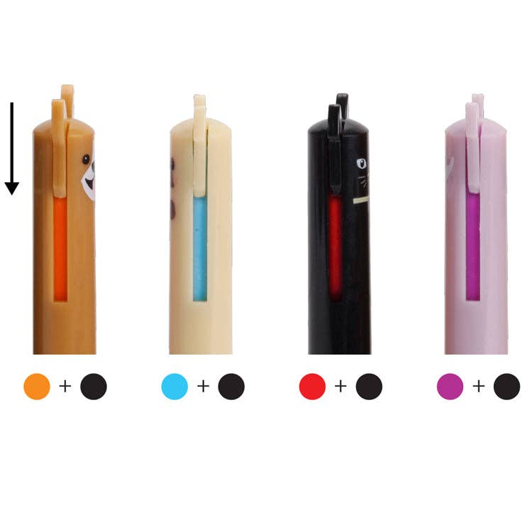 Dog & Cat Multicolor Pens
