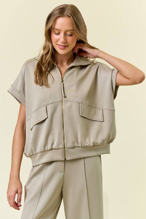 Buttery Soft Brushed Modal Pocket Jacket