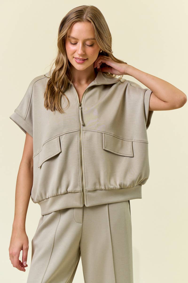 Buttery Soft Brushed Modal Pocket Jacket