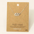 Load image into Gallery viewer, Fame - Leaf Pendant Necklace
