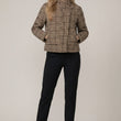 Load image into Gallery viewer, Doe &amp; Rae - PLAID ASYMMETRY JACKET

