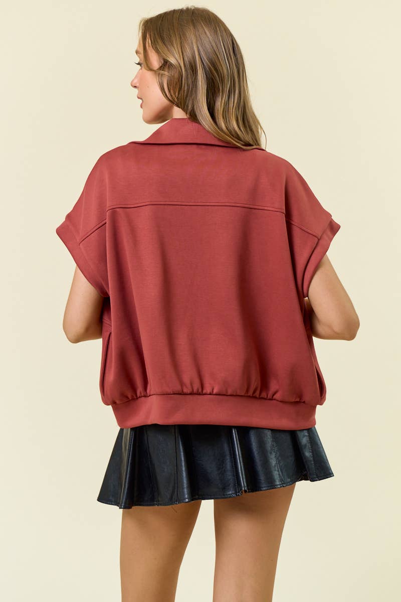 Buttery Soft Brushed Modal Pocket Jacket