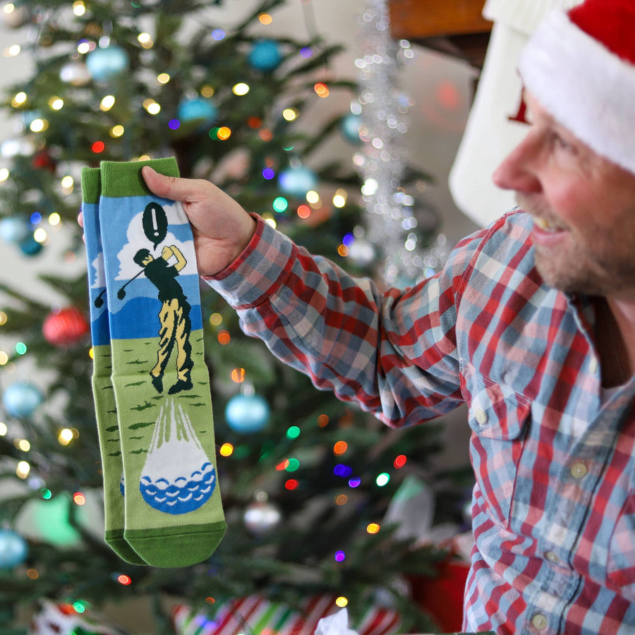 Lavley - Swing Swear Repeat Golf Socks