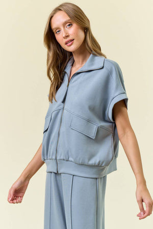Buttery Soft Brushed Modal Pocket Jacket