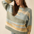 Load image into Gallery viewer, Beach Landscape Knit Sweater

