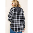 Load image into Gallery viewer, Twofer French Terry Plaid Jacket
