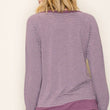 Load image into Gallery viewer, Raglan Sleeve Stripe Terry Top
