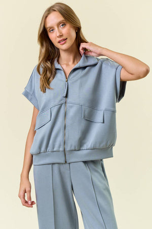 Buttery Soft Brushed Modal Pocket Jacket