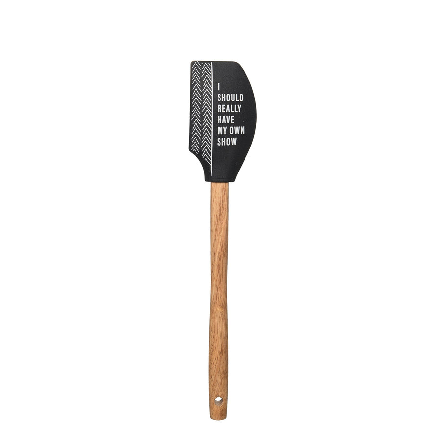 Totalee Gift - Rubber 12.5" Black I Should Really Have My Own Show Spatula