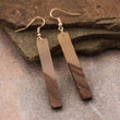 Load image into Gallery viewer, Mia - Resin &amp; Wood Earrings
