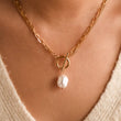 Load image into Gallery viewer, Mia - 18K Gold Waterproof Necklace 6860
