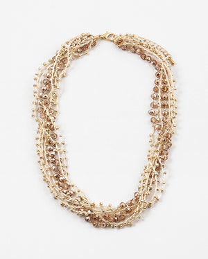 Gold beaded Necklace