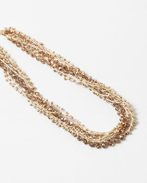 Gold beaded Necklace