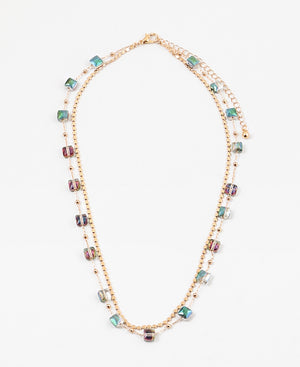 Square ab Necklace