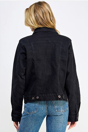 Denim jacket BLACK