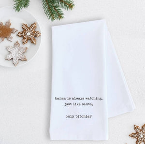 Tea towels by DEV D + CO.