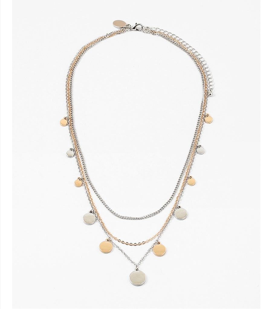 Disc necklace