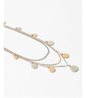 Disc necklace
