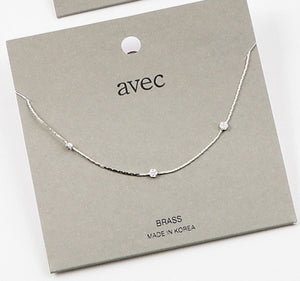 Cubic Z necklace