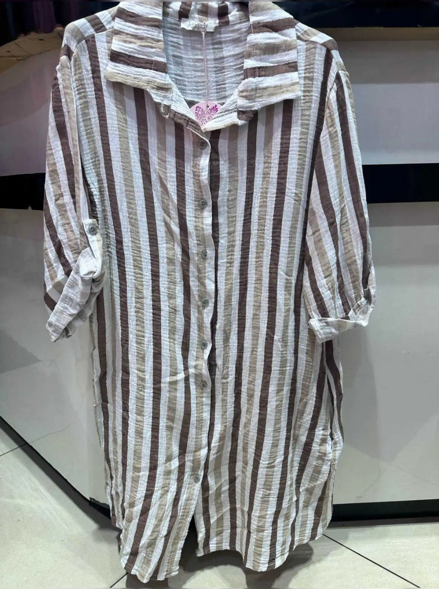 Izzie Button Down