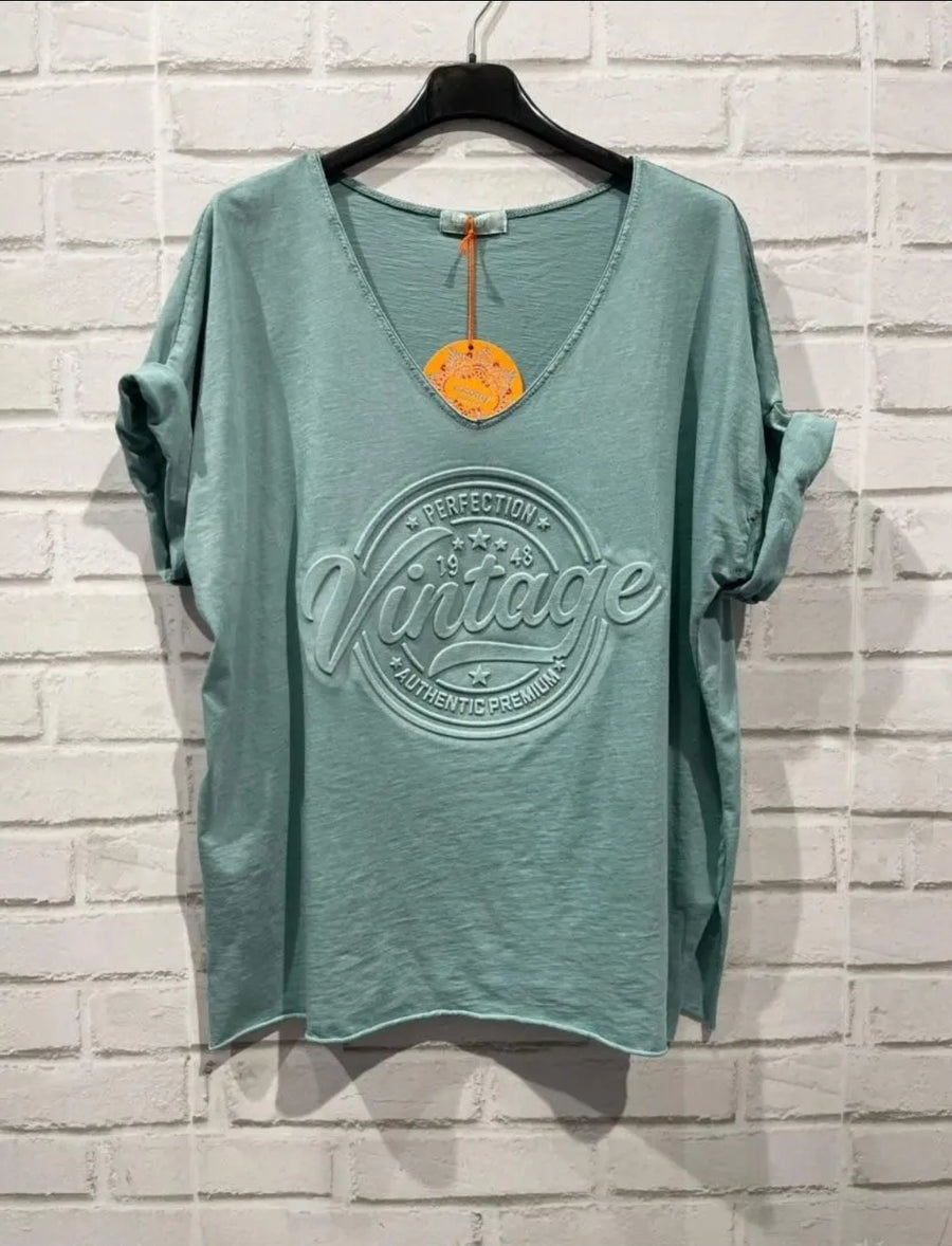 3D Vintage graphic tee