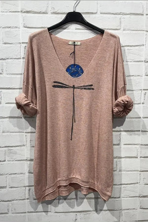 Dragonfly knit