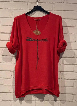 Dragonfly knit