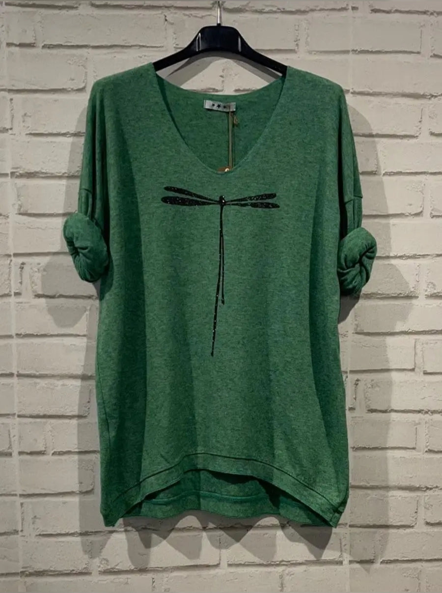 Dragonfly knit
