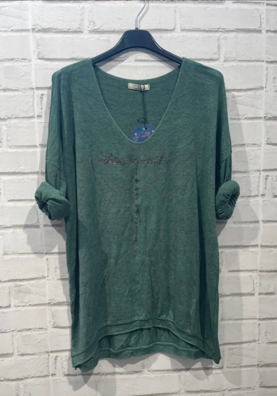 Dragonfly knit