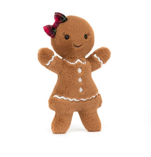 Jellycat Amuseables Jolly Gingerbread Ruby Original