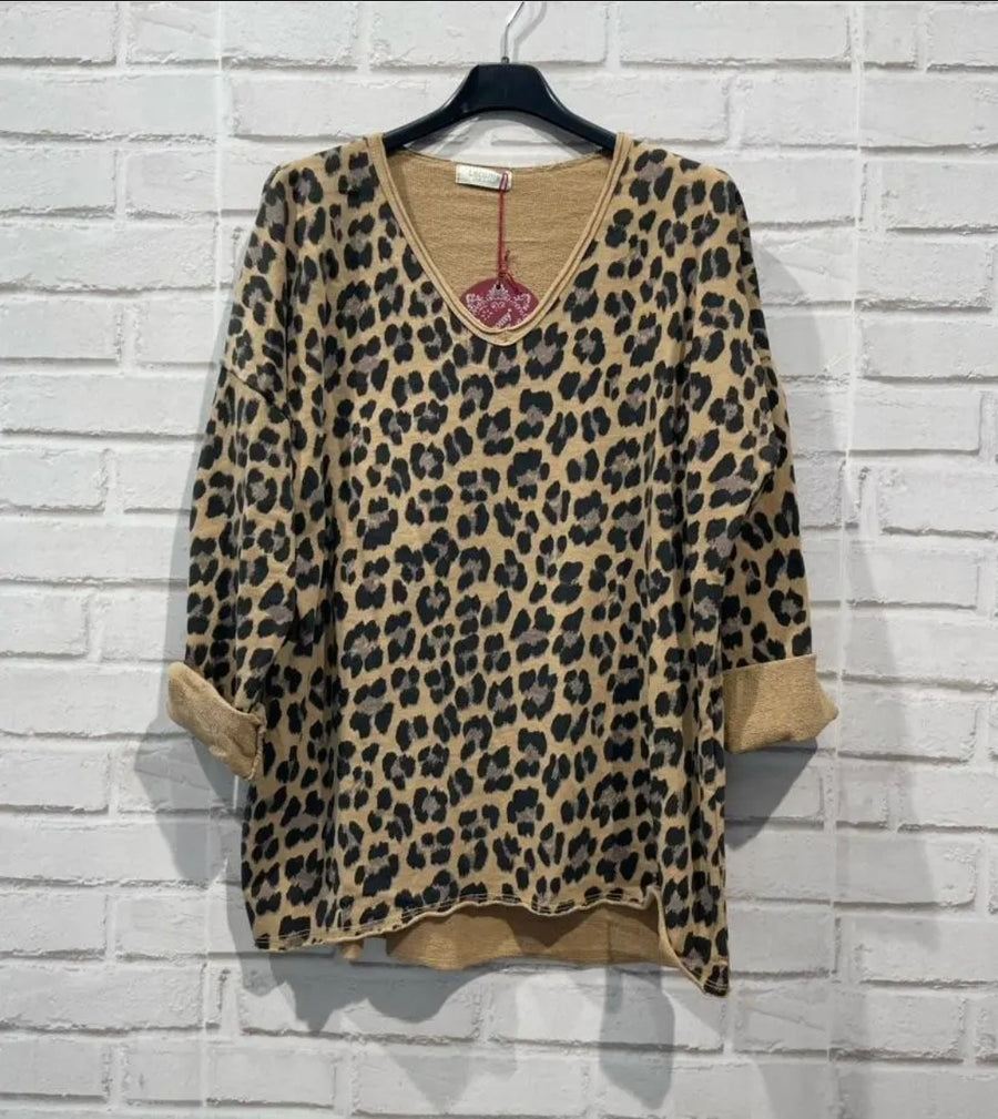 Leopard French Terry