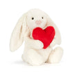 Load image into Gallery viewer, Jellycat Bashful Red Love Heart Bunny
