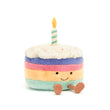 Load image into Gallery viewer, Jellycat Amuseables Rainbow Birthday Cake
