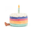 Load image into Gallery viewer, Jellycat Amuseables Rainbow Birthday Cake
