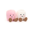 Load image into Gallery viewer, Jellycat Amuseables Pink &amp; White Marshmallow
