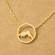 Load image into Gallery viewer, Mountain Range Pendant Necklace
