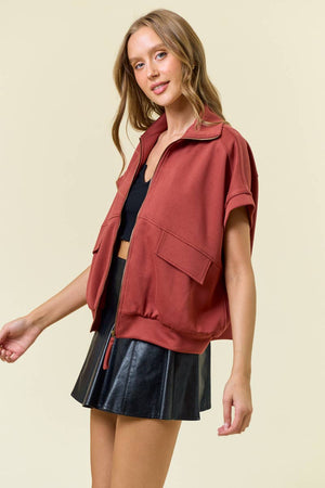 Buttery Soft Brushed Modal Pocket Jacket