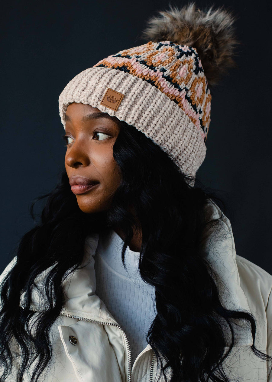 P.A Co. - Multicolored Pom Hat