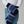 Load image into Gallery viewer, P.A Co. - Blue Patterned Mittens
