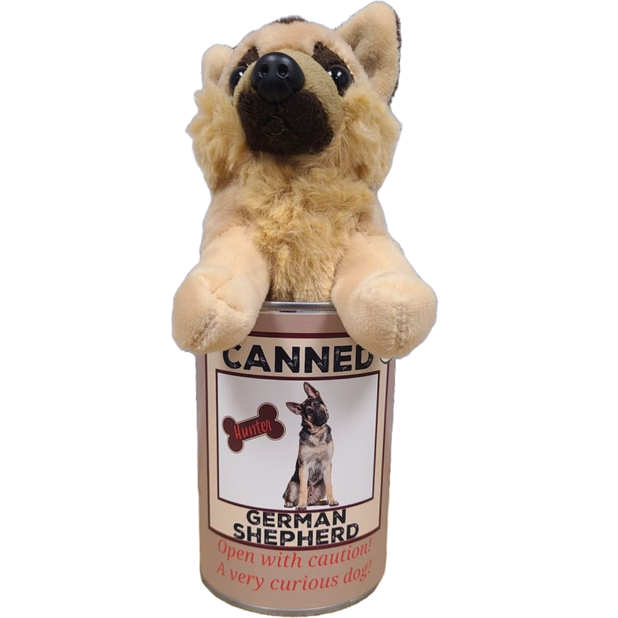 Canned Gifts - Canned German Shepherd | Rescue Dog | Eco-Friendly Gift